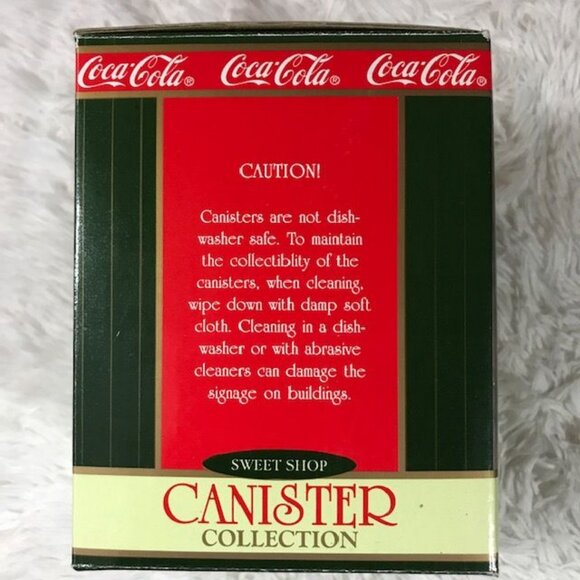 Vintage Coca-Cola Canister Collection 'Sweet Shop' Miniature Canister - Picture 5 of 8